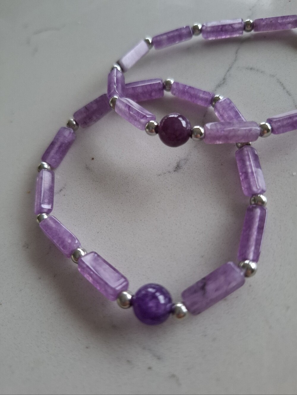Genuine Amethyst Bracelet